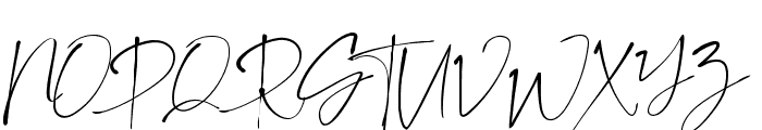 DioraSunbright-Signature Font UPPERCASE