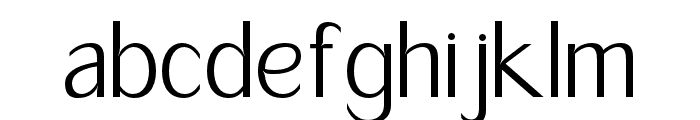 Dirndle-Light Font LOWERCASE