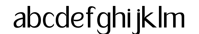 Dirndle-Regular Font LOWERCASE