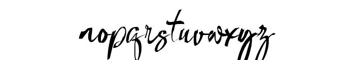 Diroutha Font LOWERCASE