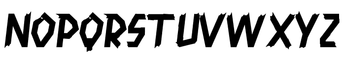 Dirtchunk Font LOWERCASE