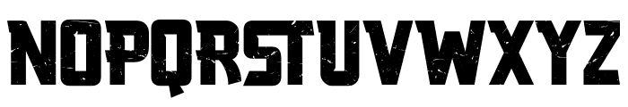 Dirty Lines Regular Font UPPERCASE