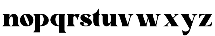 DirtySeven-Regular Font LOWERCASE