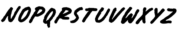DirtyStroke-Sans Font UPPERCASE