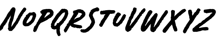 DirtyStroke-Sans Font LOWERCASE
