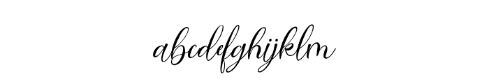 Dischlay Font LOWERCASE