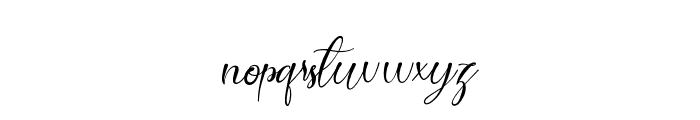 Dischlay Font LOWERCASE