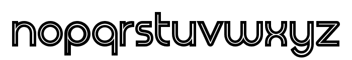 Disco Diva Inline Font LOWERCASE