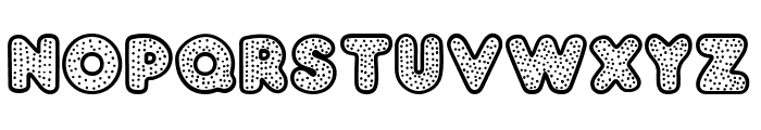 Disco Party Font UPPERCASE