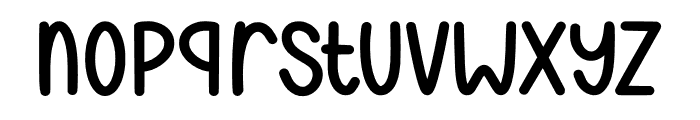 Disco Thick Regular Font LOWERCASE