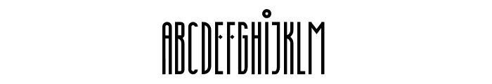 Discored Font LOWERCASE
