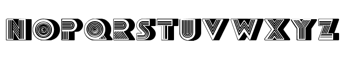 Discoteque Regular Font UPPERCASE