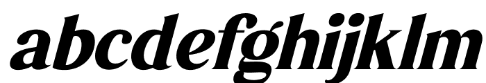 Dishcek Italic Font LOWERCASE