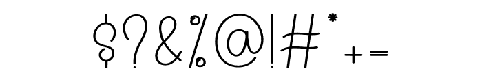 Diskey Signature Font OTHER CHARS