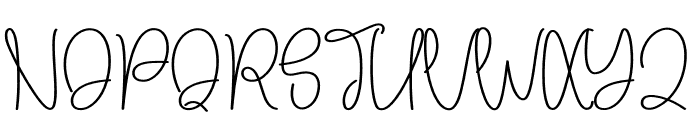 Diskey Signature Font UPPERCASE
