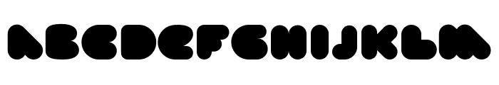 Diskopia Flat Font LOWERCASE