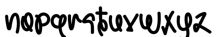 Dismey Font LOWERCASE