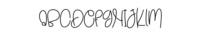 Disney For Handcraft Font UPPERCASE