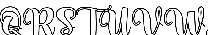 Disney-Outline Font UPPERCASE