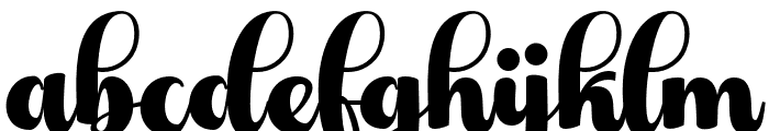 Disney Regular Font LOWERCASE