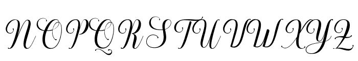 DisneySignature Font UPPERCASE