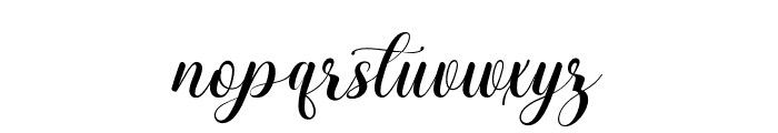 DisneySignature Font LOWERCASE