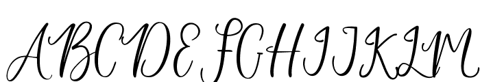 DisneylandScript Font UPPERCASE