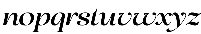 Display Elyra Expanded Italic Font LOWERCASE
