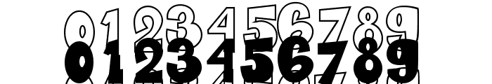 Display Stacked Font Font OTHER CHARS