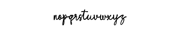 Distant Memories Font LOWERCASE