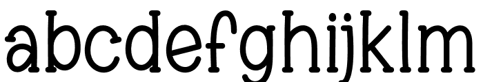 Distery Bvarly Font LOWERCASE