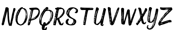 DistonBrush Font UPPERCASE