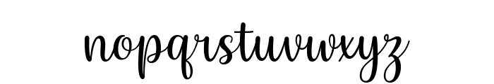 Distone Font LOWERCASE