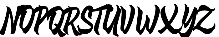 Distropica-Regular Font UPPERCASE