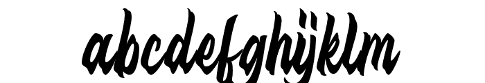 Distropica-Regular Font LOWERCASE