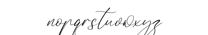 Disttoris Andarlin Italic Font LOWERCASE