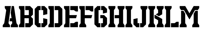 Disway Font LOWERCASE