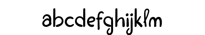 Ditha Font LOWERCASE