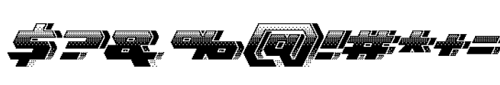 Dither Byte Regular Font OTHER CHARS