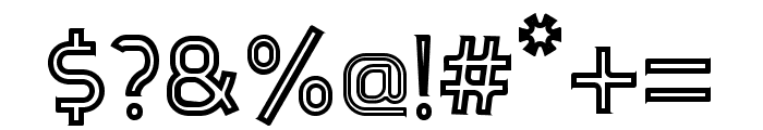 Djavaloca-Inline Regular Font OTHER CHARS