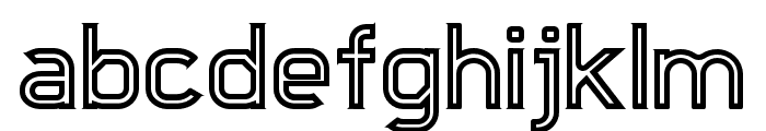 DjavalocaInline-Regular Font LOWERCASE