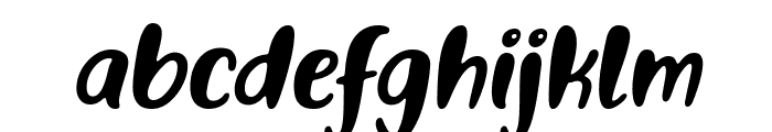 Do As You Wish Italic Font LOWERCASE