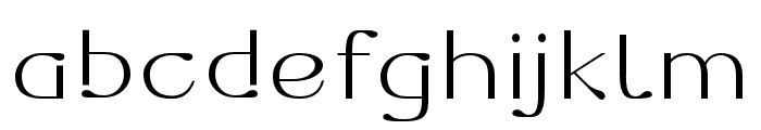 Dofend-ExtraLight Font LOWERCASE