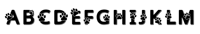 Dog Dad Regular Font UPPERCASE