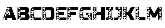 Dog Love Font UPPERCASE