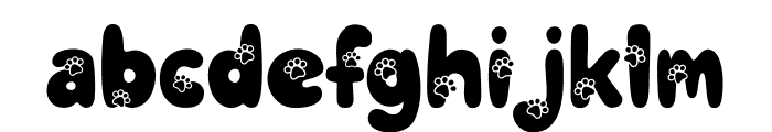 Dog Mom Font LOWERCASE