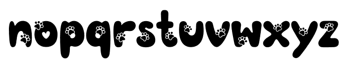 Dog Mom Font LOWERCASE