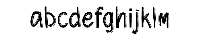 Doga Font LOWERCASE