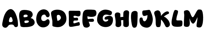Dogbangy Font UPPERCASE