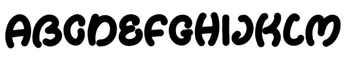 Doggy Papaw Font UPPERCASE